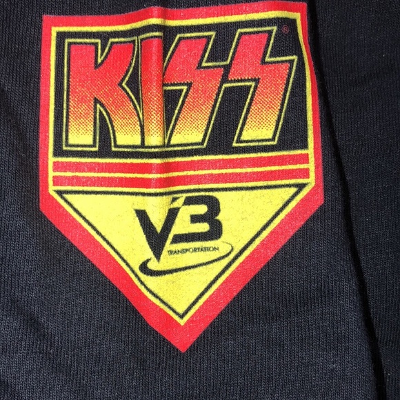 KISS size medium band black T-shirt - Picture 3 of 6